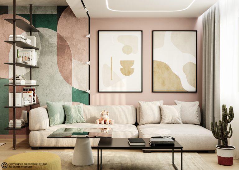 Amenajare Living: 50+ Imagini, Modele si Idei de Design Interior | Four ...