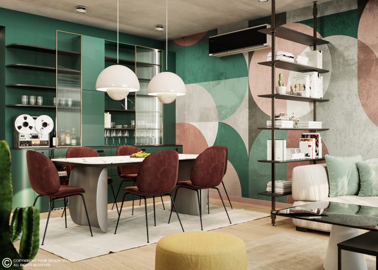 Amenajare Living: 50+ Imagini, Modele si Idei de Design Interior | Four ...