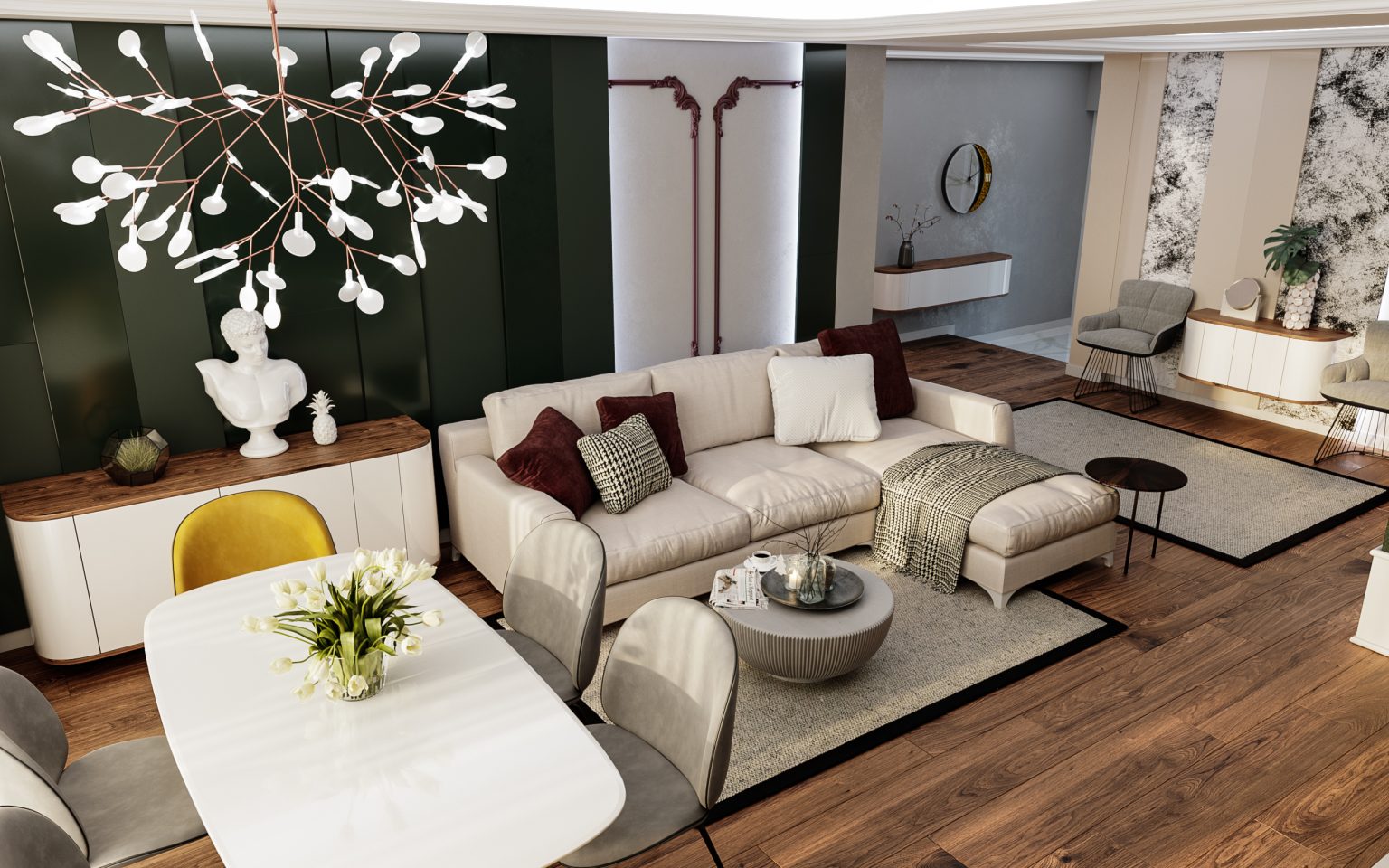 Amenajare Living - Idei Amenajare Living Casa: 45+ Imagini, Modele si ...